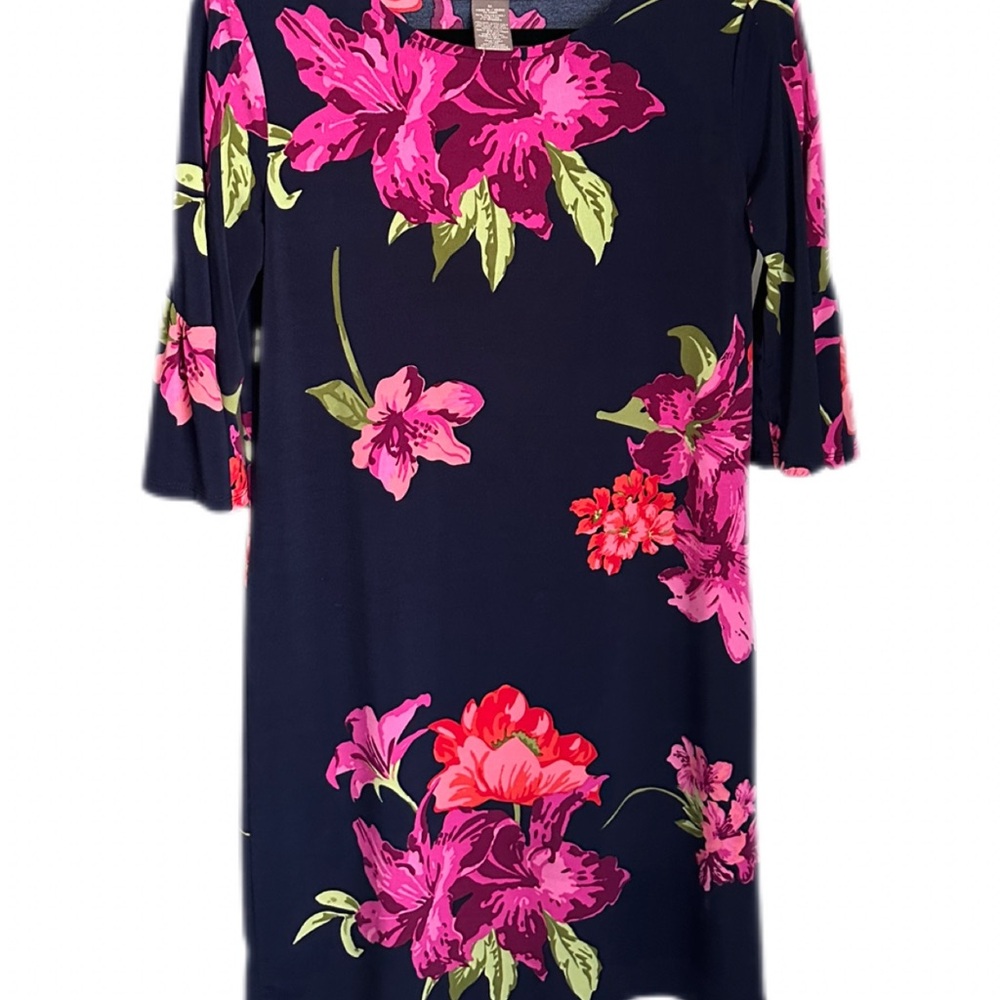 Women’s Alexandra + Oak Navy & Floral Dress Size M